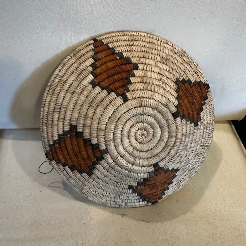 NWT Zambia, Africa Handmade Basket. Made by the Lozi people of Southern Africa